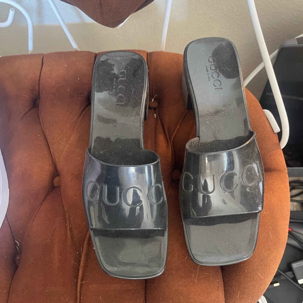 Gucci platform sandals